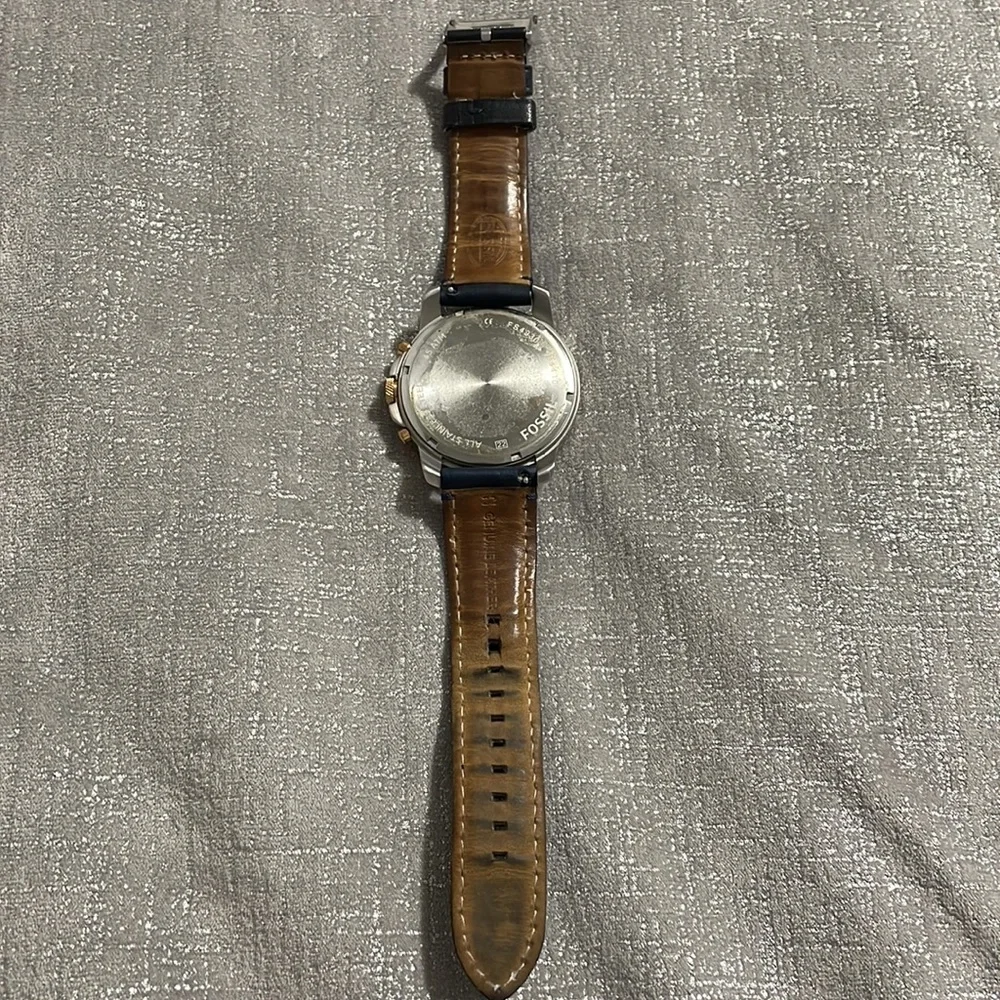 FOSSIL Chronograph Watch 44mm GUC - Picture 3 of 3